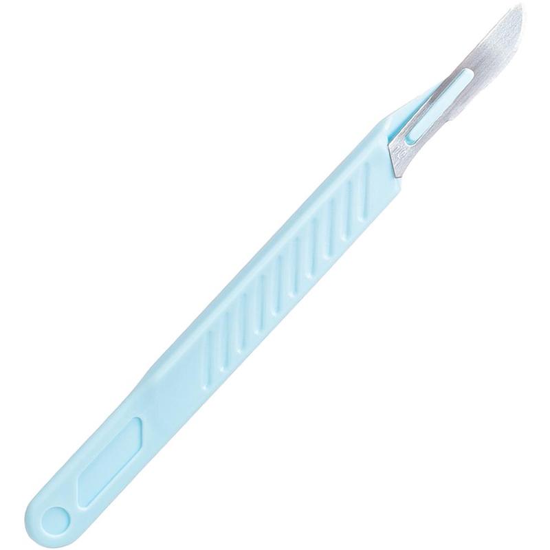 Скальпель (Россия) хирургический одноразовый брюшистый